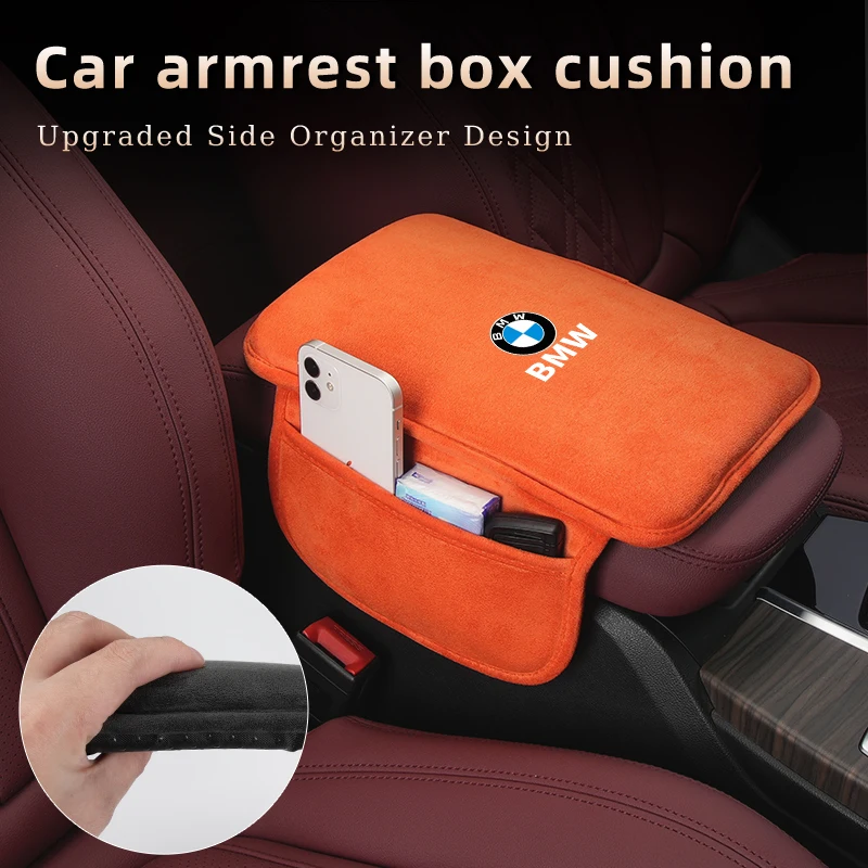 Car Center Console Armrest Box Protector Pad Storage Mat For BMW E87 E90 E60 I01 F25 F26 F44 F45 E36 E34 E39 F01 E70 E53 F10 F30