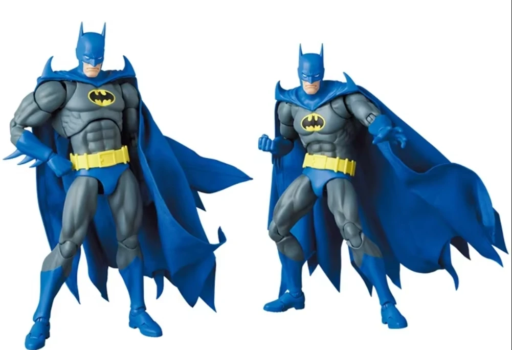 In Stock 100% Original Mafex 215 Knight Crusader Batman Anime Action Collection Figures Model Toys Figura In Stock Gifts