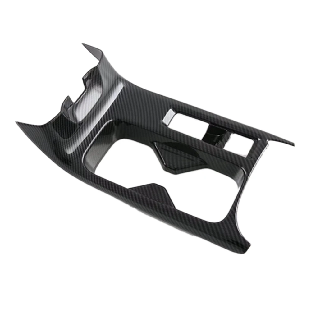 

Car Carbon Fiber Center Console Water Cup Holder Cover Trim Stickers for Honda HRV HR-V XRV XR-V 2022 2023 LHD