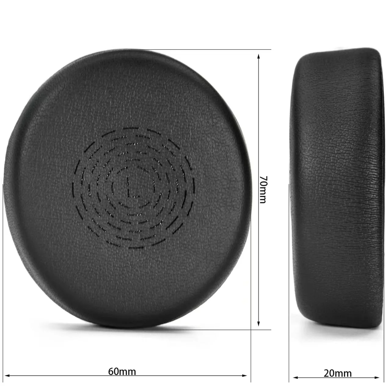 MOUDUNG 1 Pair Replacement Foam Ear Pads Pillow Cushion Cover With buckle for Jabra Evolve2 55 Headphone Headset - Image 3