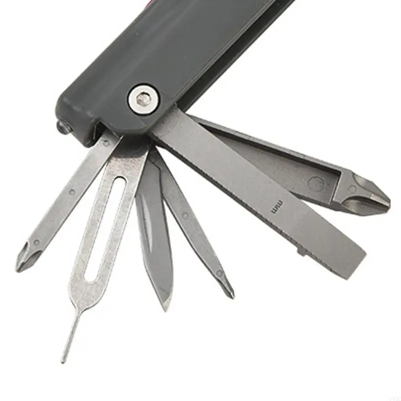 Складка долговечности из нержавеющей стали многофункциональный инструмент со строительством слота для сборочных отверток для