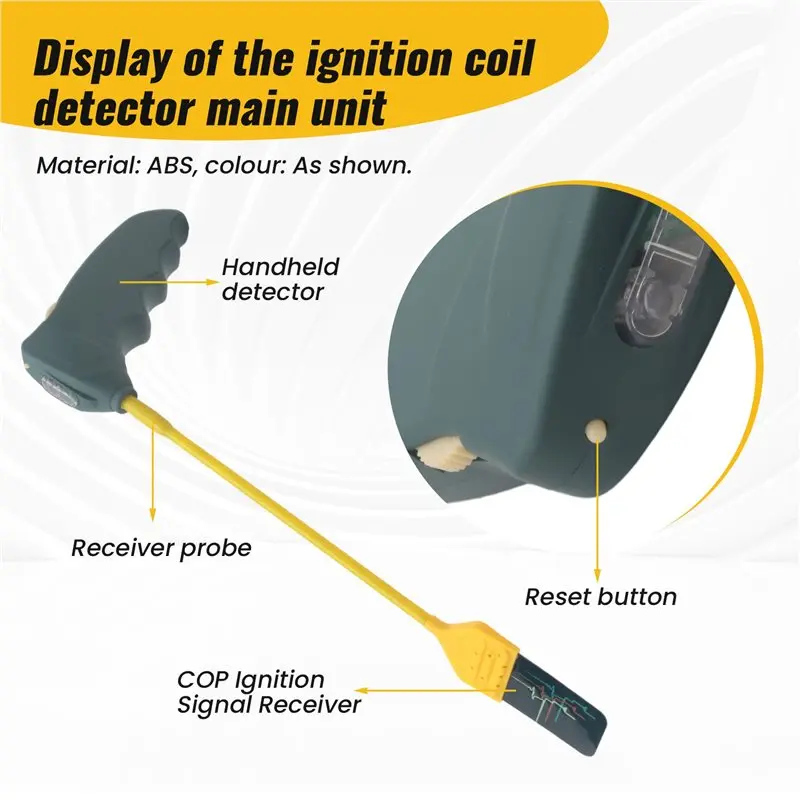 Superior-Car COP Ignition System Detector ADD750 Independent Automotive Ignition Coil Test Detector