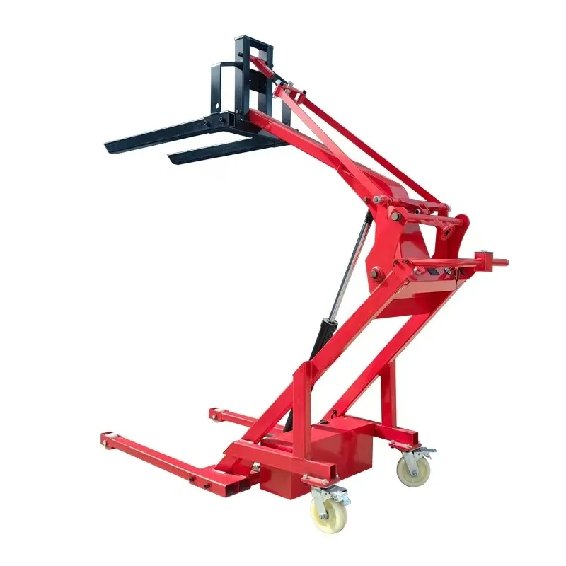 Small Business Logistics Center Essential Electric Forklift Truck 500kg Capacity AWD Lead-Acid Battery 60V Single-Stage Electric