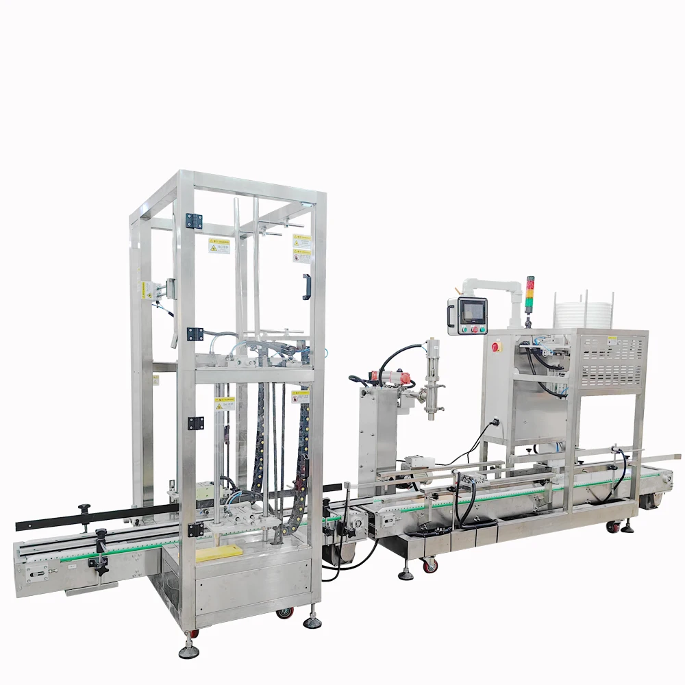 Automatic PET Plastic Bottle Filling Machine For Pigment Paint Motor Oil Waterproof Material Adhesive-for  Applications