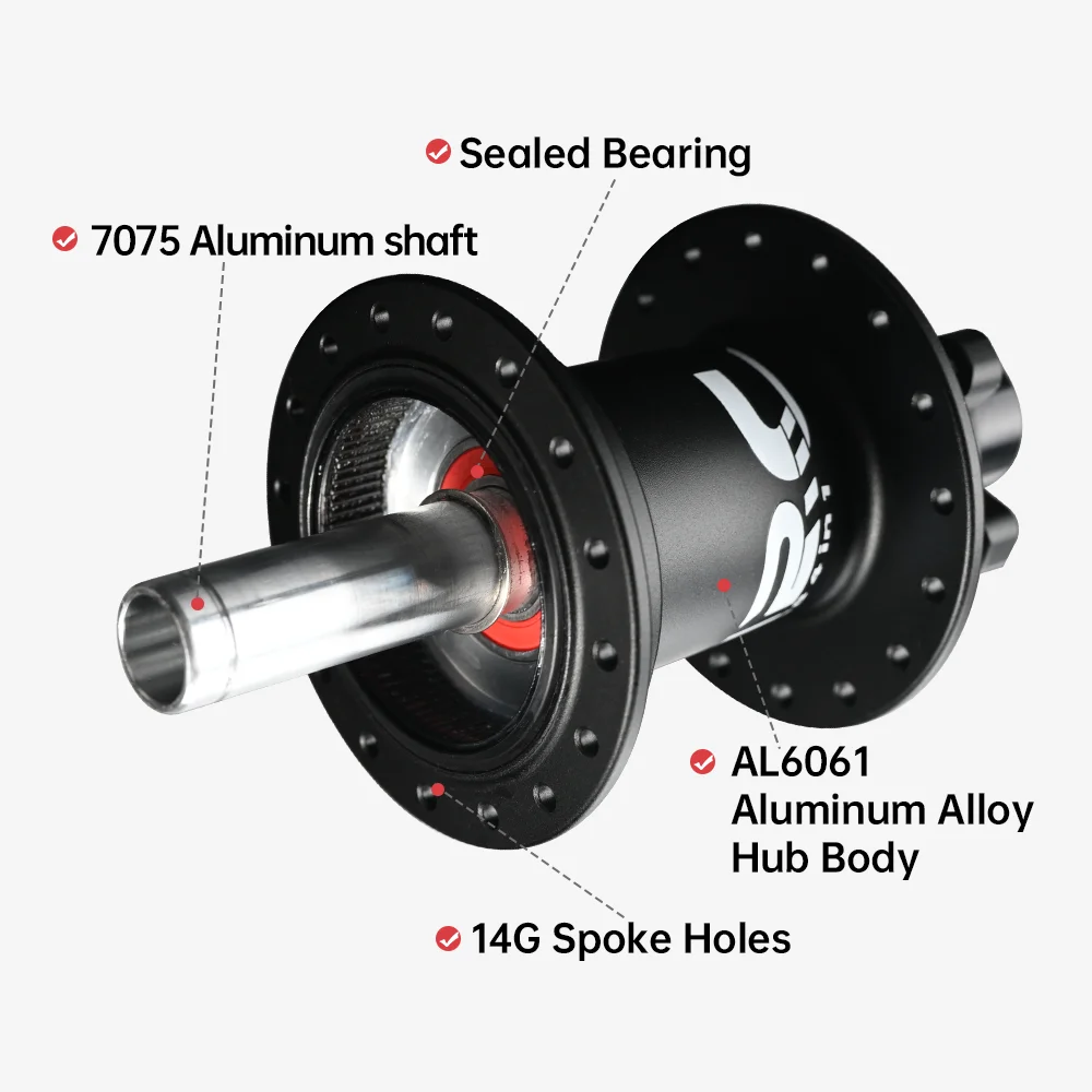 ARC MT088 180 Clicks Bicycle Hubs MTB Hub 32H Bike S&S Bearing Hub