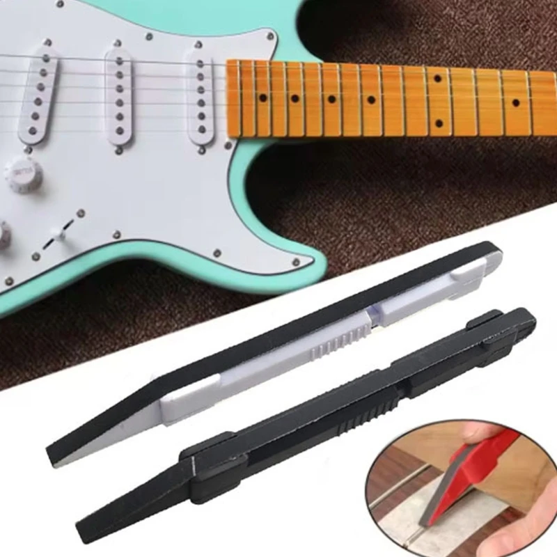  Guitar Fret Dressing Tool Fret Dressing File Tool Guitar Fret Crowning File Pen Fret Leveling Sanding Tool Easy to Use