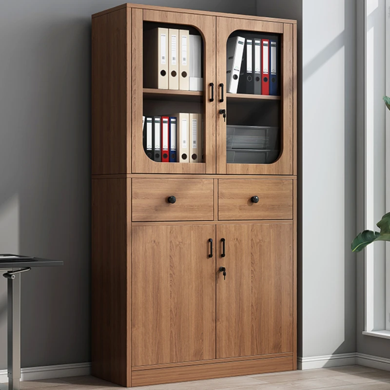 Wooden Filing Cabinet Fashionable Modern Contracted Tall Filing Cabinet Dustproof New Archivadores Mueble Storage Furniture