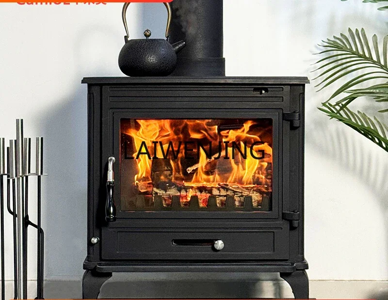 

LYN winter heating firewood modern home rural villa living room bed and breakfast cast iron heater