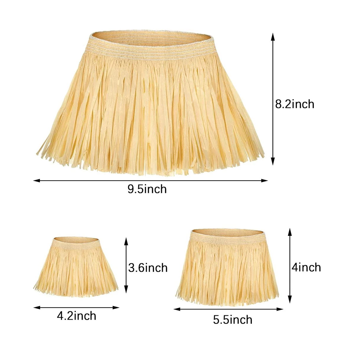 Scarecrow Straw Kit Paper Scarecrow Costume Accessories Neck Arm and Ankle Ties for Party Accessory Decoration