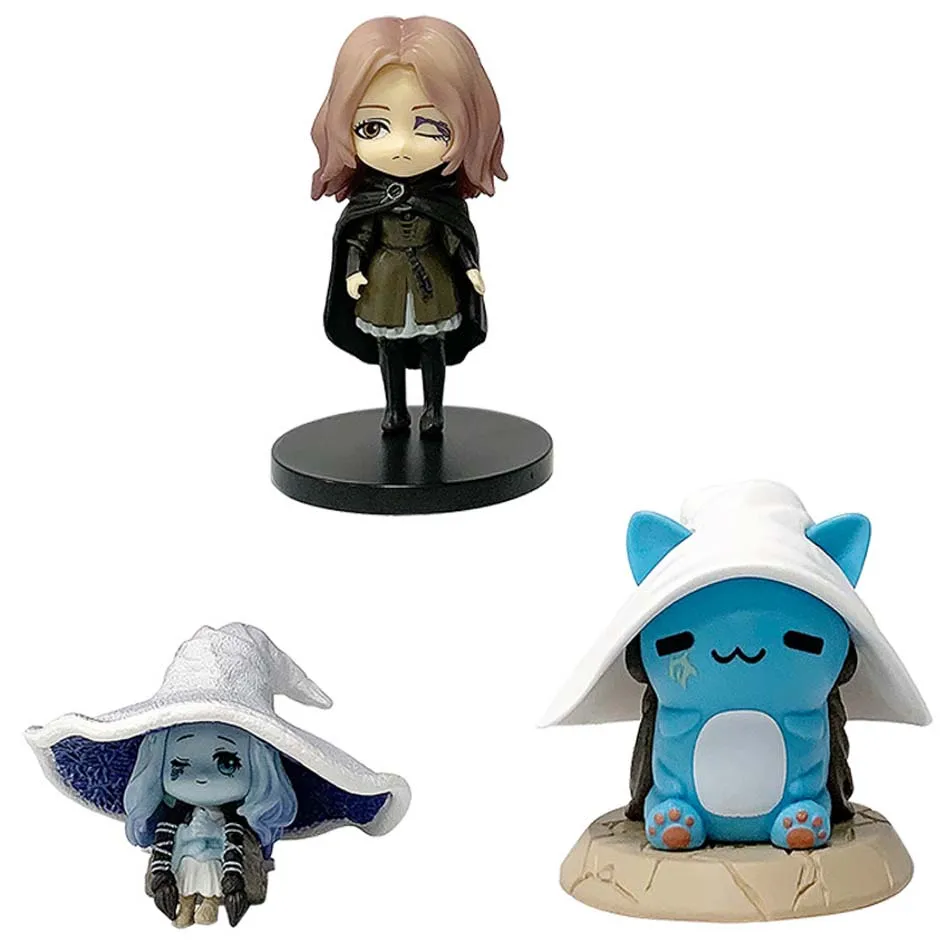 在庫あり フィギュアーツ ミニ Qバージョン アルデン・ファフアン・マリニア・ウルフ・バトル・ゴースト・ハーフウルフ・ブレイズ・メリナ 10cm アクションフィギュア おもちゃ コレクション