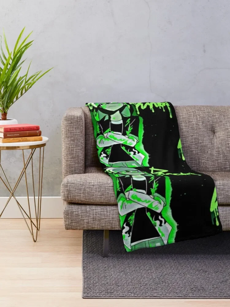 Danny phantom Throw Blanket Plush Flannel Luxury decorative Blankets