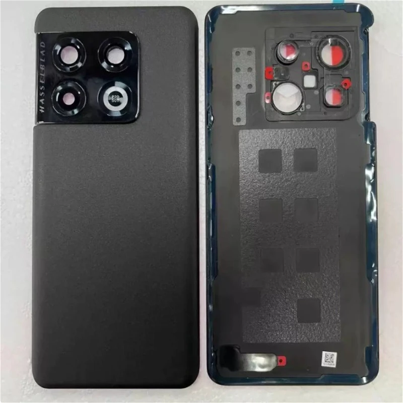Rear Glass Panel Back Battery Cover Housing For Oneplus 10 Pro 10pro Case + Camera Frame Lens with Adhesive Phone Lid