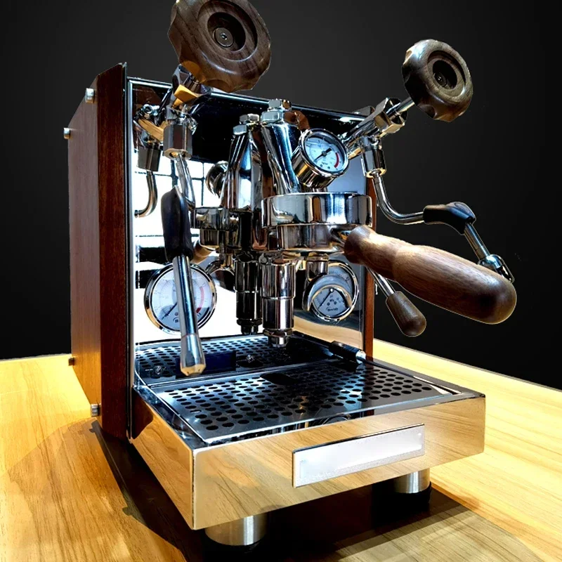 Semi-automatic commercial espresso machine, manual mode, major upgrade, 1700W 220V E61 coffee machine