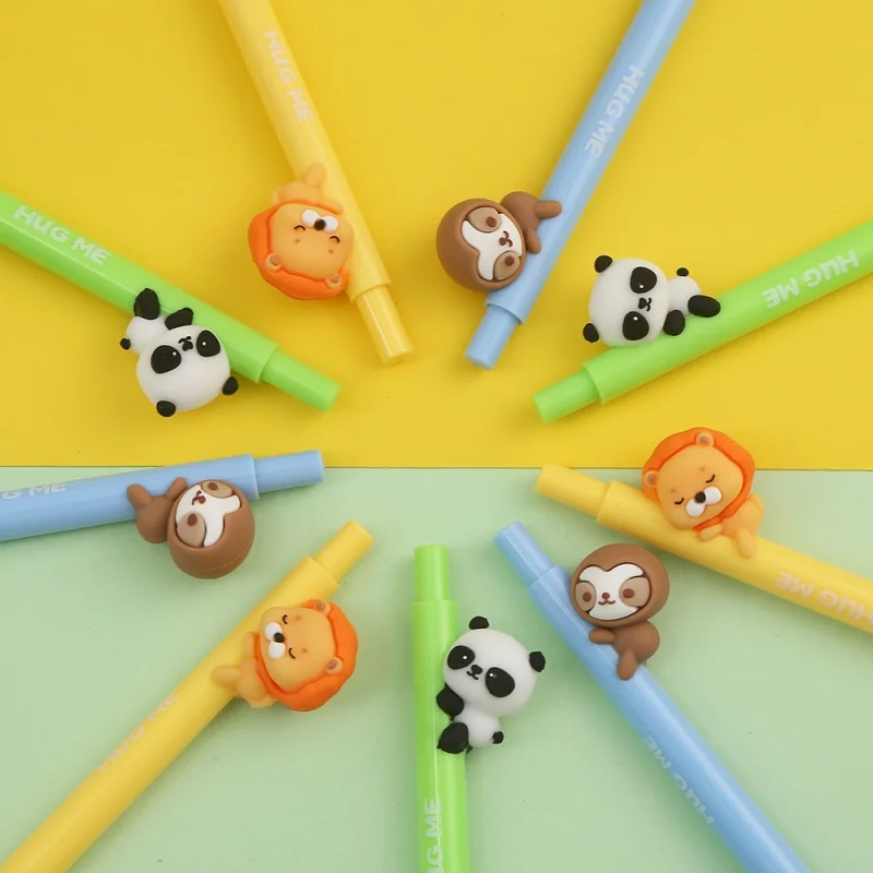 36pcs-lot-kawaii-panda-sloth-lion-mechanical-pencil-cute-05mm-drawing-writing-automatic-pen-school-office-supplies