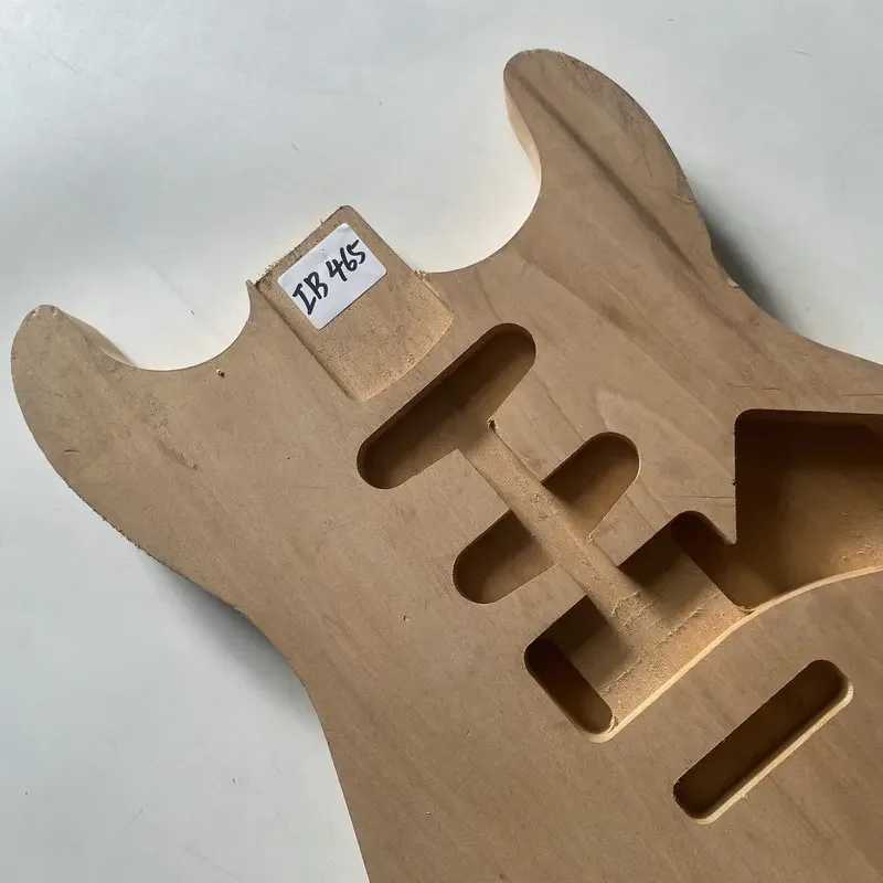 IB465 ST نموذج جيتار كهربائي الجسم SSH التقاطات جسر اهتزاز للاستبدال وتقوم بها بنفسك اليد اليمنى شقوق الخشب الصلب الأضرار #2