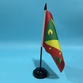 Black plastic pole