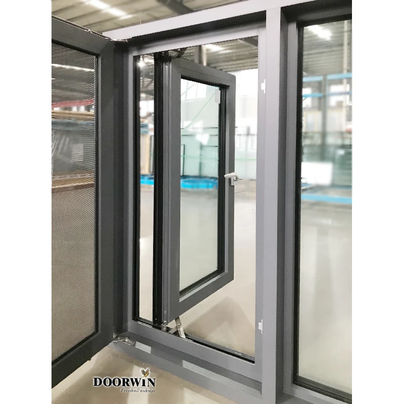 Factory Direct Sales American Standard Best Performance Outswing Aluminum Windows