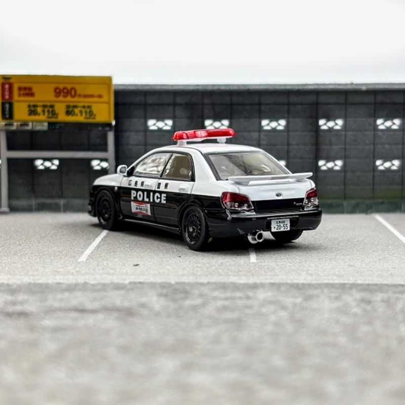 Furuya 1:64 LMPREZA WRX STI 9 generacji Model Samochodu Ze Stopu Metalu Statyczny Kolekcjonerski Dekorowany Prezent Świąteczny Zabawka