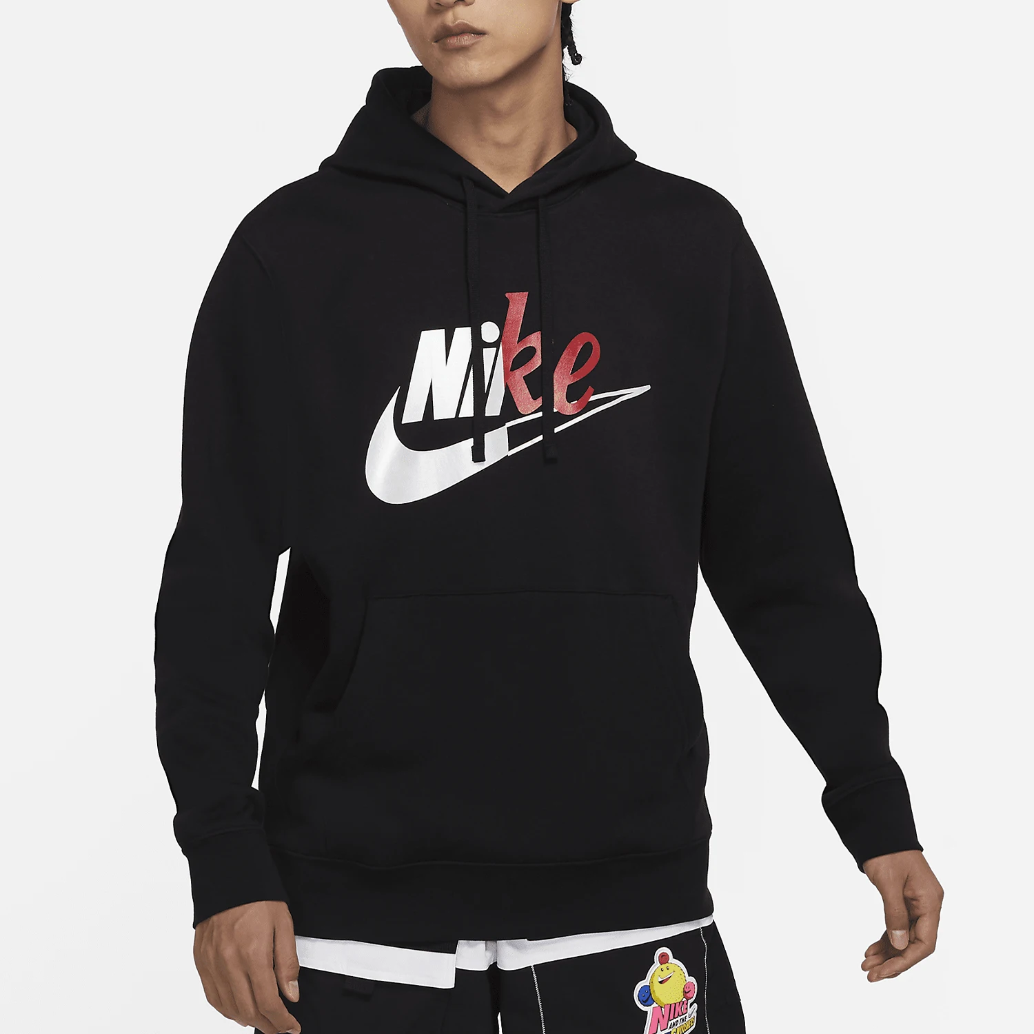 

Nike Authentic Men's Comfortable Fashion Loose Hooded Pullover Sweatshirt DD5012-010