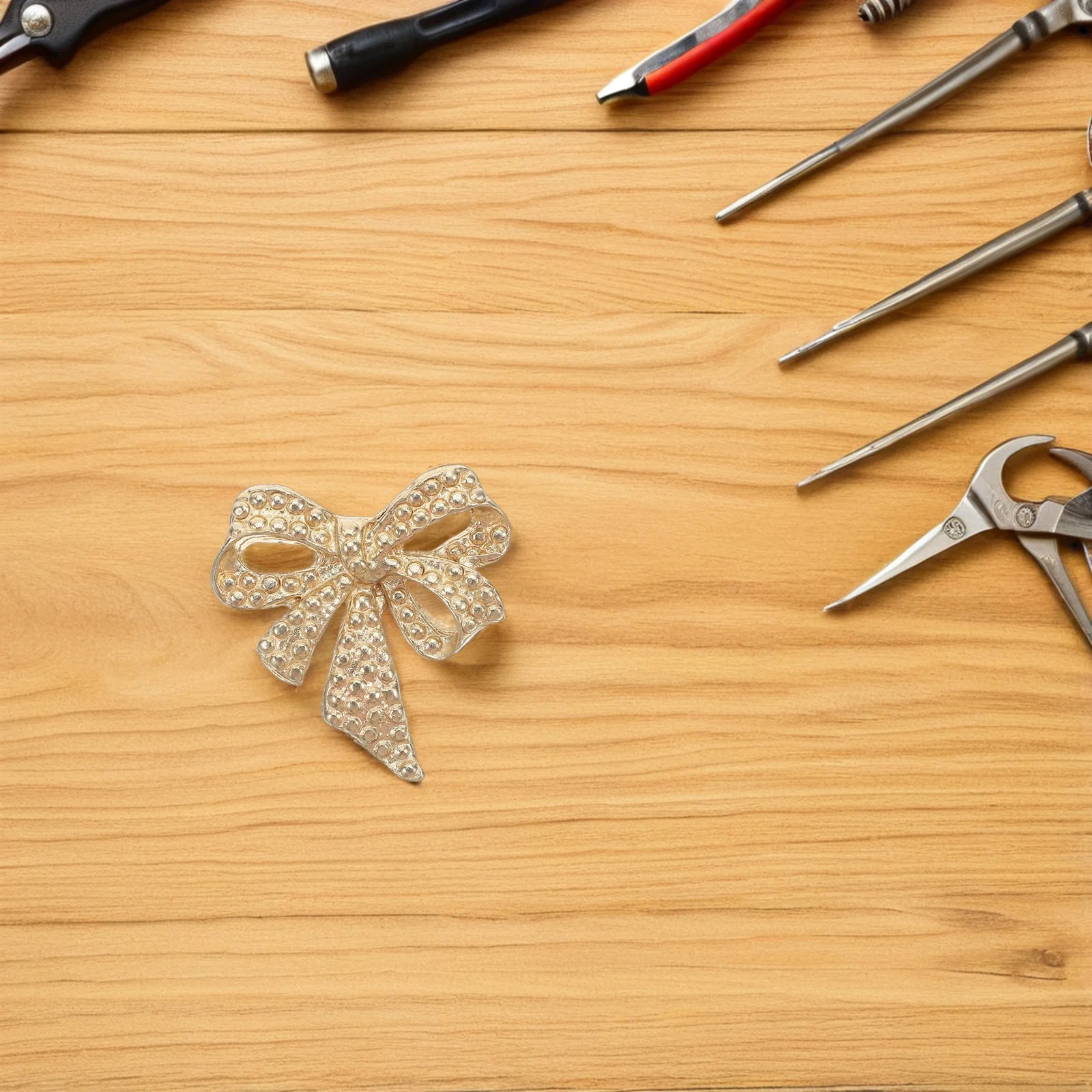 

Solid Brass Bow Knobs Decorative Cabinet Drawer Handle for Wardrobe Dresser Kitchen Shoe Cabinet Pulls Solid Brass Handle