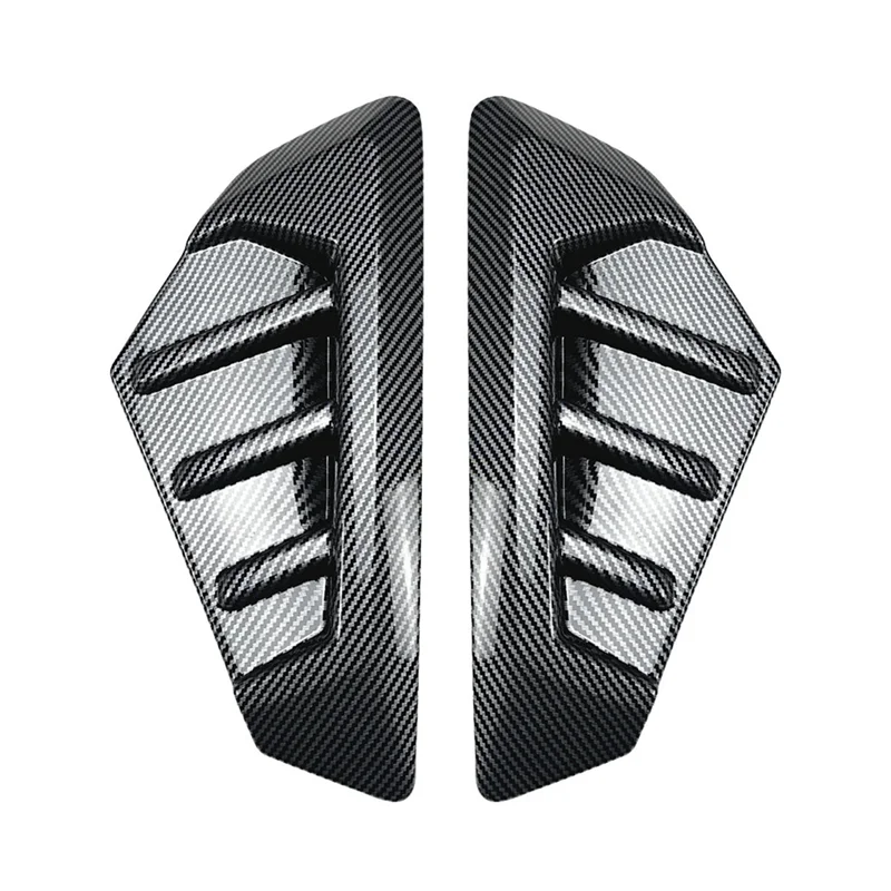 -A25M Auto Side Wing Luchtstroom Intake Cover Side Fender Trim Spoilers Voor BMW X5 G05 LCI M Sport 2023 + Koolstofvezel