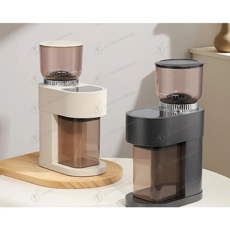 Electric Coffee Bean Grinder Machine Compact Portable Adjustable for Home Use