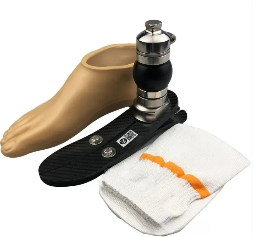 Affordable Below Knee Prosthesis Kit Alloy Prosthetic Leg Left Right Foot for Adults