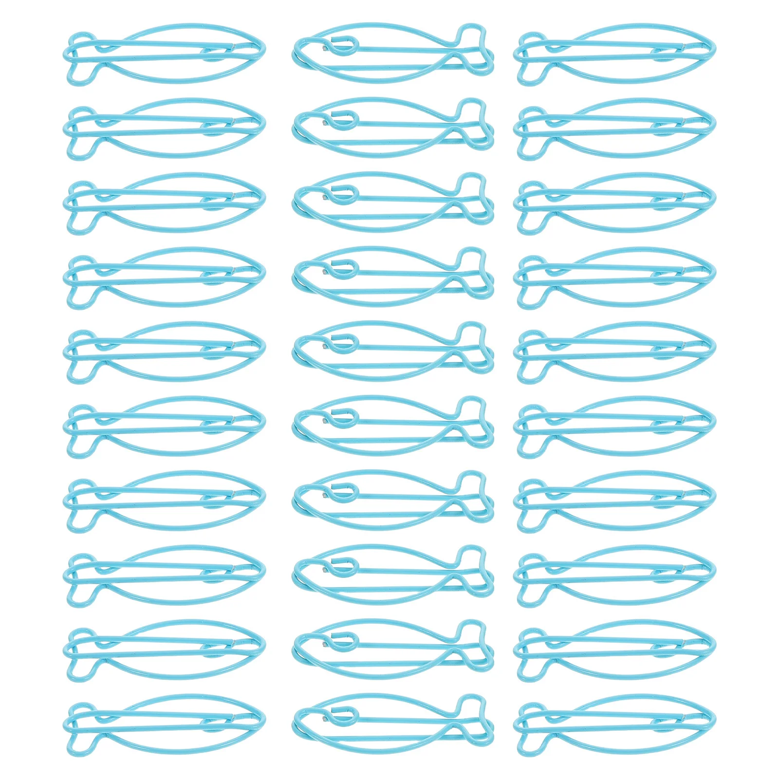 30 graffette a forma di pesce, clip creative in metallo, documenti per ufficio, scuola, casa, graffette per animali carini decorative