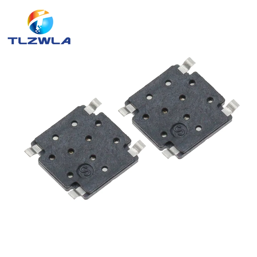 100PCS Film Switch 4Pin 4.5X4.5X0.55MM Micro Switch SMD Tactile Push Button Switch 4.5*4.5*0.55mm