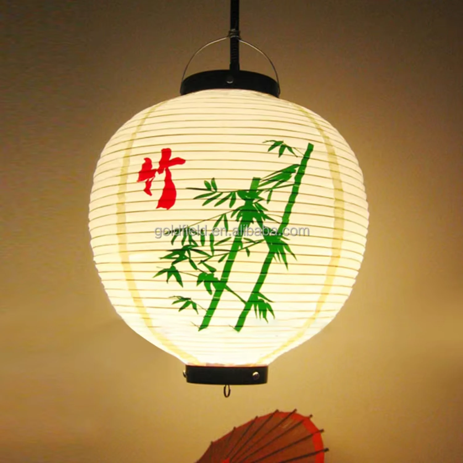 Sushi Restaurant  lanterns decorative  Festival Lanterns Size 30cm height Round shape without light Exo Led hair Poi Carnival