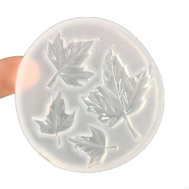 

A9BD Handmade Maple Leaf Pendant DIY Silicone Molds Resin Casting Craft Mould Jewelry Making Tools Art Crafts