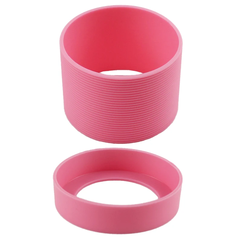 7cm dia Silicone Cup Sleeve Set Insulated Sleeves Cup Holder Silicone Sleeves Heat Resistant Protective Sleeve