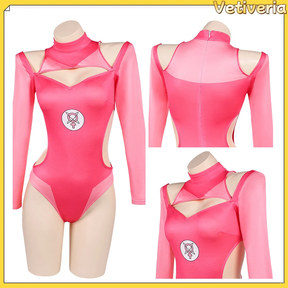 

Invincible Cosplay Costume Adult Eve Jumpsuit Swimsuit Female Outfits Halloween Carnival Suit Roleplay Swimsuit for Women ﻿