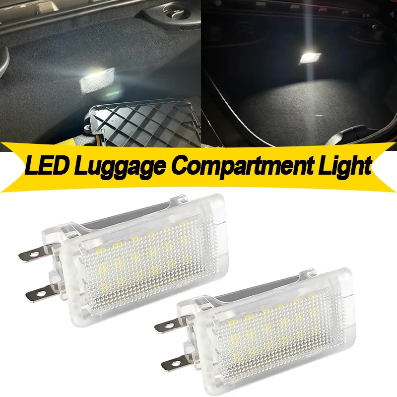 2 uds para Carrera 911 964 993 996 997 996T 997T GT3 Carrera GT Boxster Cayman 986 987 LED lámpara para maletero