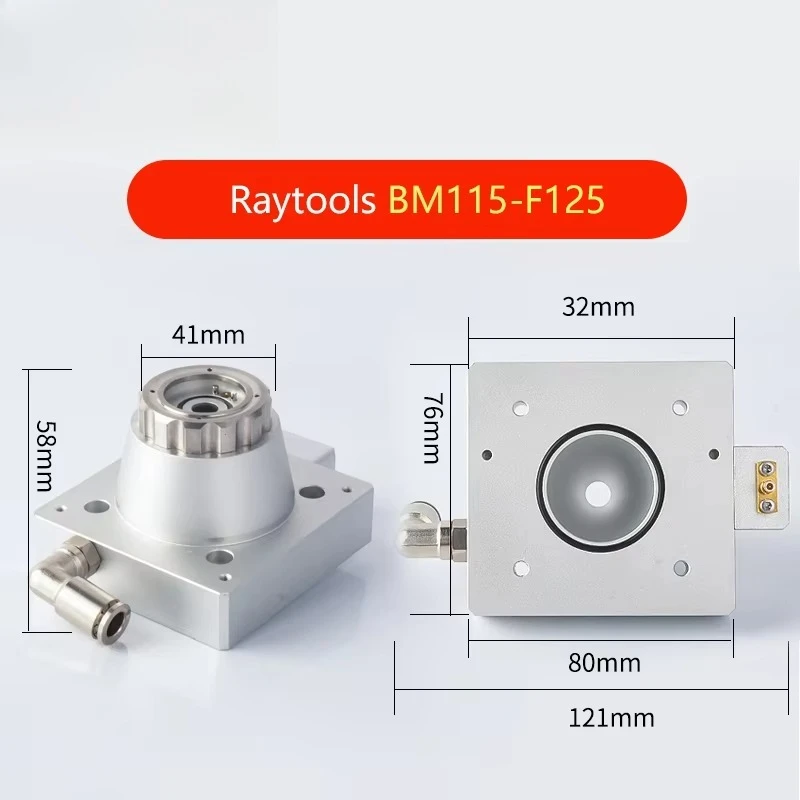 For Raytools BM115 New Condition F125 Fiber  Cutting Machine with Capacitive Sensor Head for Signal Sensing