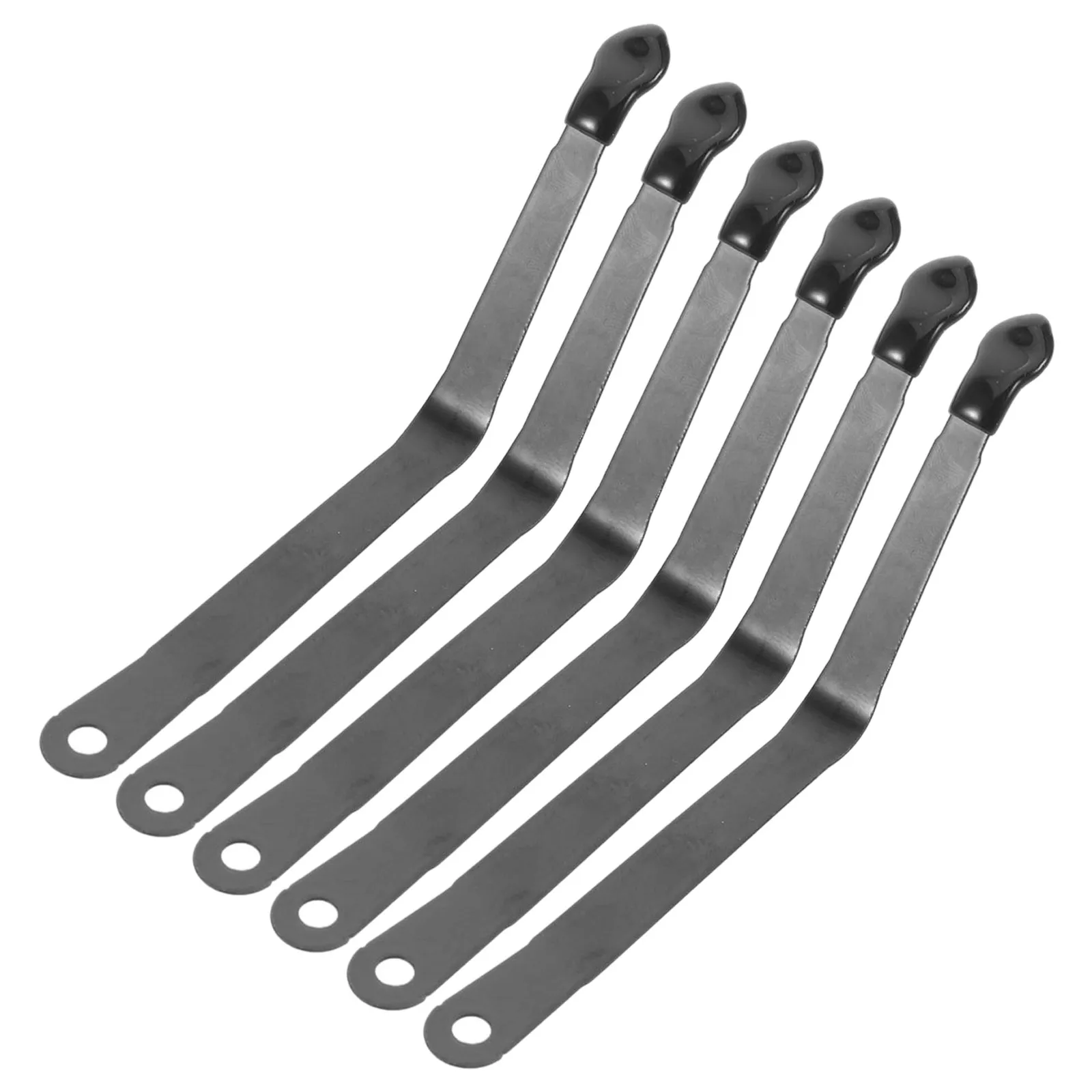 6Sets Pressure Spring Clips Metal Music Book Stand Clip Non-Slip Adjustable Piano Page Holder Reading Tablet Cookbook Holder