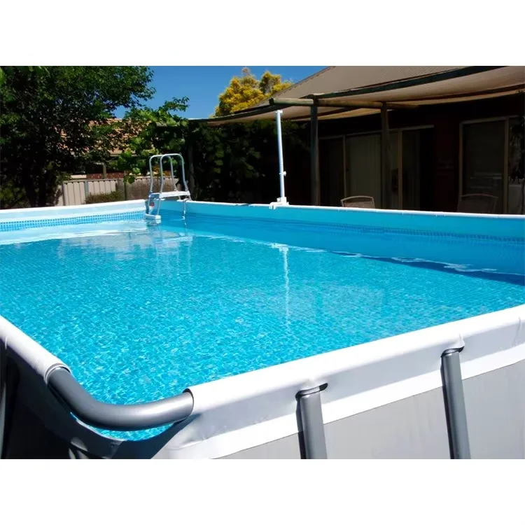 

Enhanced PVC inflatable outdoor above-ground swimming pool for all
