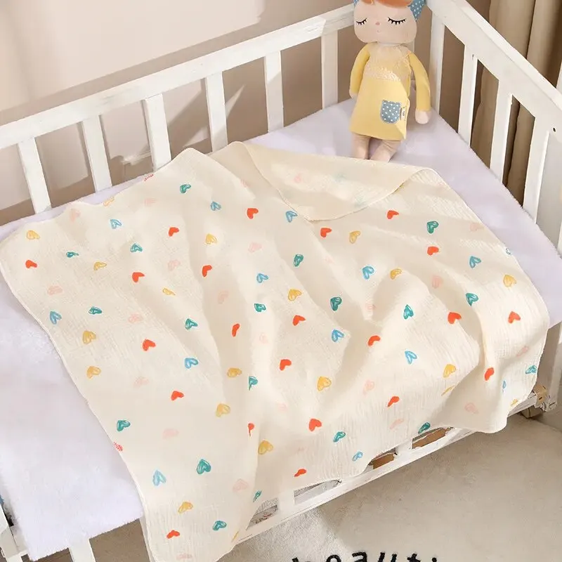 80x80 cm Bambino Ricevi Coperta per Neonato Mussola di Cotone Swaddle Coperta Biancheria Da Letto Infantile Asciugamano Da Bagno Articoli Per Bambini Madre Bambini