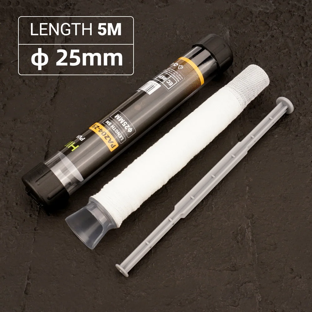 Hirisi 1 Stück 5M Karpfenangeln PVA Mesh In Tube für Angelköder Schnell auflösende Karpfenangeln Feeder Angelzubehör – Detail 1