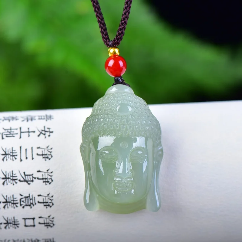 

Exquisite new Qinghai material Buddha pendant jewelry, ethnic style, fashionable and versatile