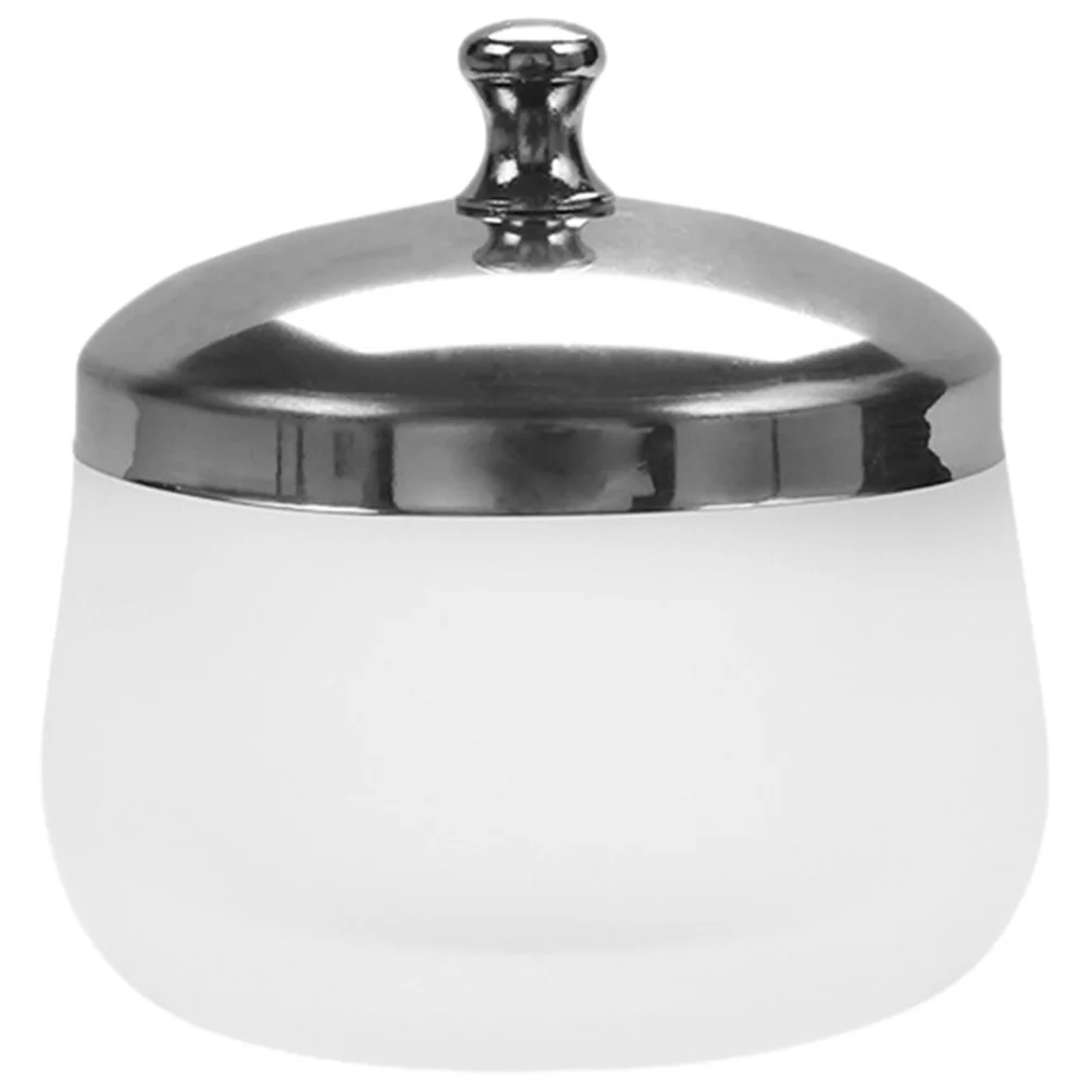 كوب مانيكير من الزجاج البلوري، وعاء فني للأظافر من الفولاذ المقاوم للصدأ لخلط السوائل الأكريليكية، تصميم احترافي