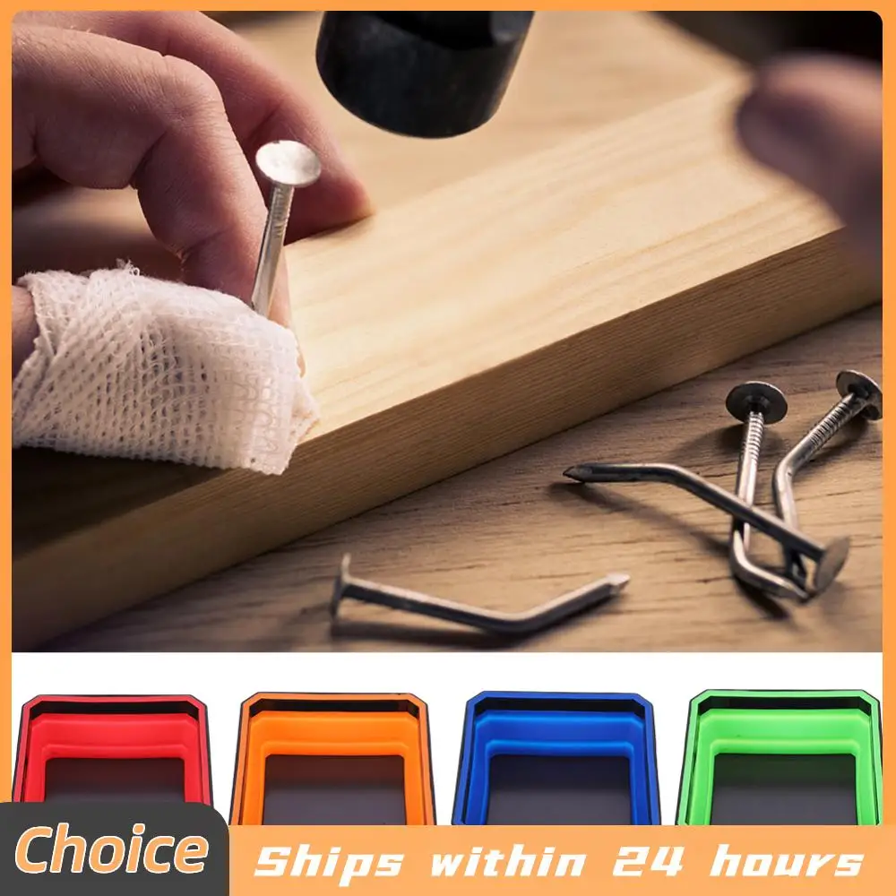 

Магнитный лоток для деталей 4,53 дюйма, разборный, разноцветный, для магнитных винтов и инструментов