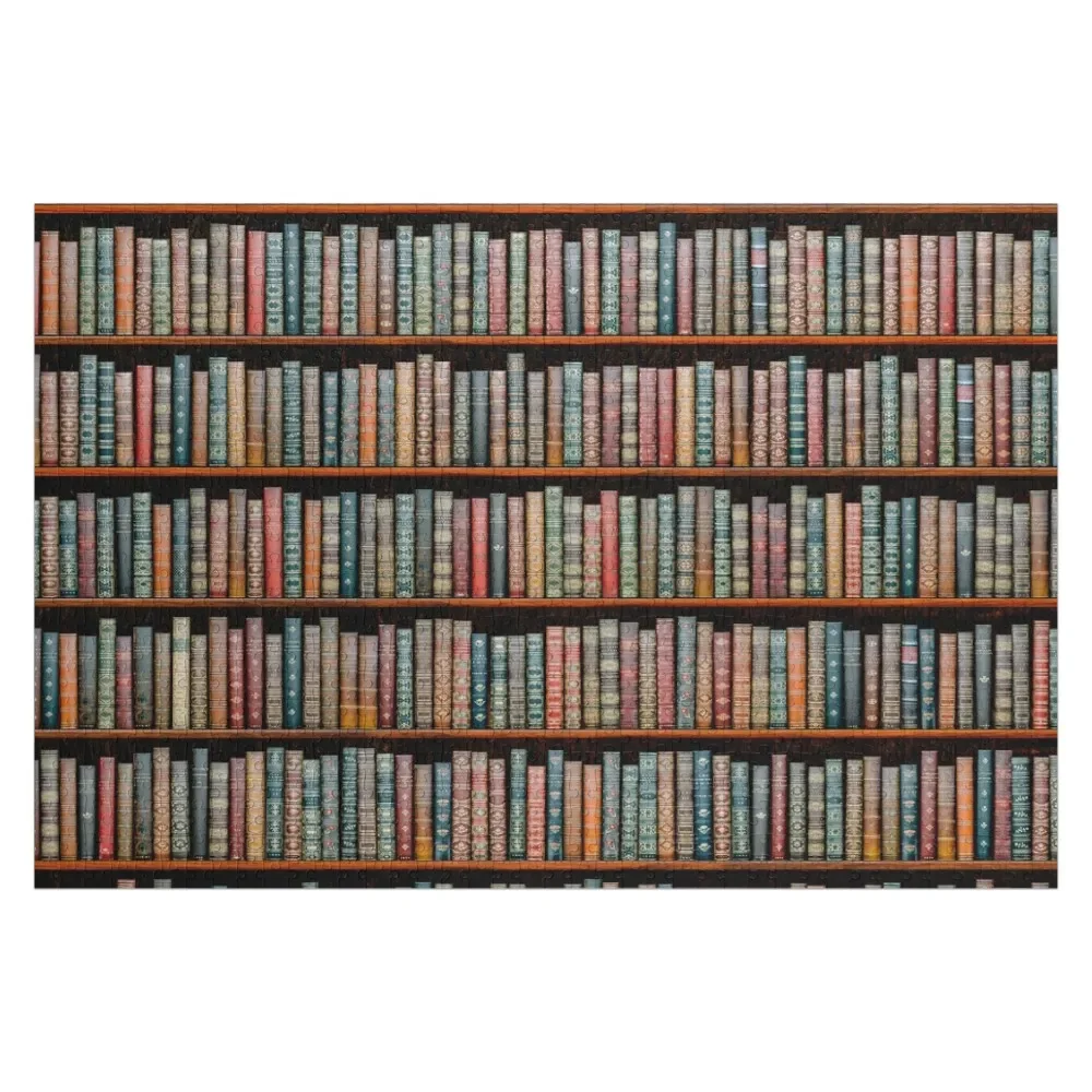 

The Library Jigsaw Puzzle Picture Wood Photo Personalized Customized Toys For Kids Customized Kids Gift Puzzle