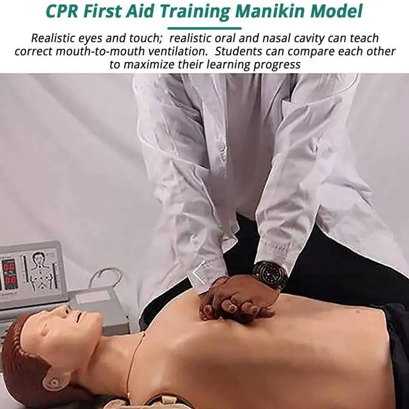 Factory Price Good Quality Medical Teaching Rescue CPR Manikin And First Aid Training Dummy for Emergency Training