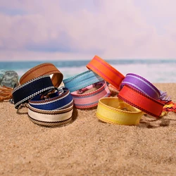 10Pcs/Lot Friendship Bracelet for Women And Men Summer Beach Bohemian Weave Free Charm Bracelets for Girl