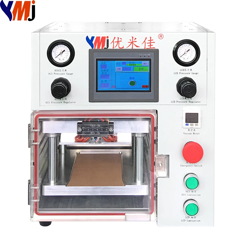 ymj 2019 ymj oca lamination machine for samsung iphone 7/8 iphone X lcd repair