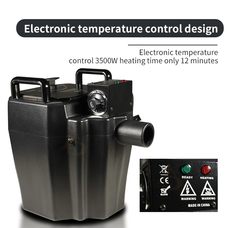 3500W/6000w Low Lying Smoke Machine Nimbus Dry Ice Fog Machine Stage Effect For DJ Wedding Stage Party Events Smoke Generator