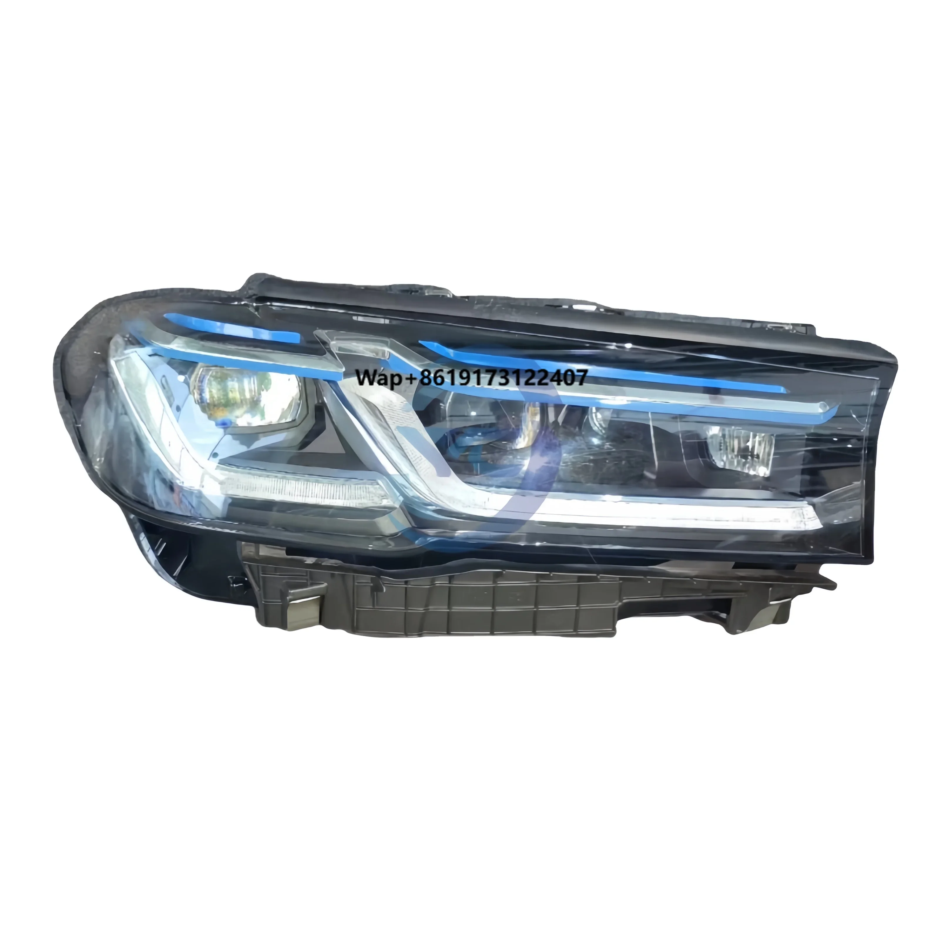 Car Styling Headlights For G30 F90 M5 Daytime Running Headlights Fog Turn signal High and Low Lens Lights Accessories