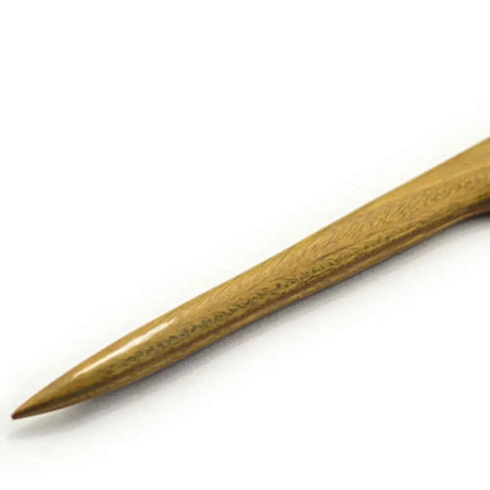 

Расческа из зеленого сандалового дерева с длинной ручкой и заостренным кончиком, мелкозубчатая, для легкого распутывания волос, антистатическая, для массажа кожи головы