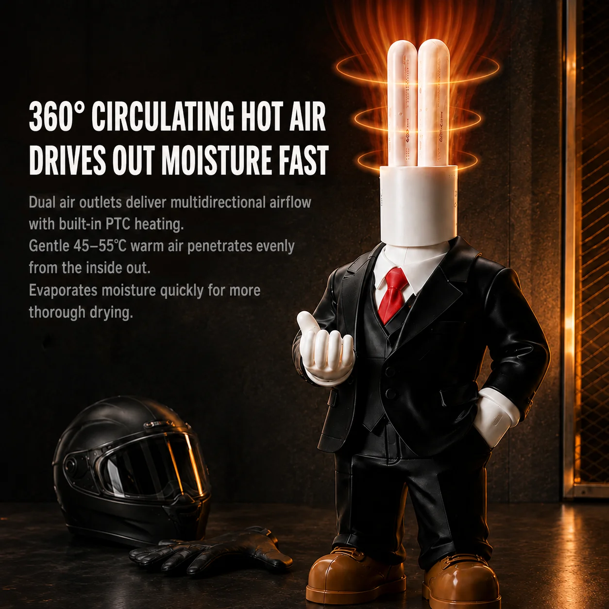 Maskottchen-Figur Motorradhelm – Quiet Motorcycle Gear Bewertung und Preis